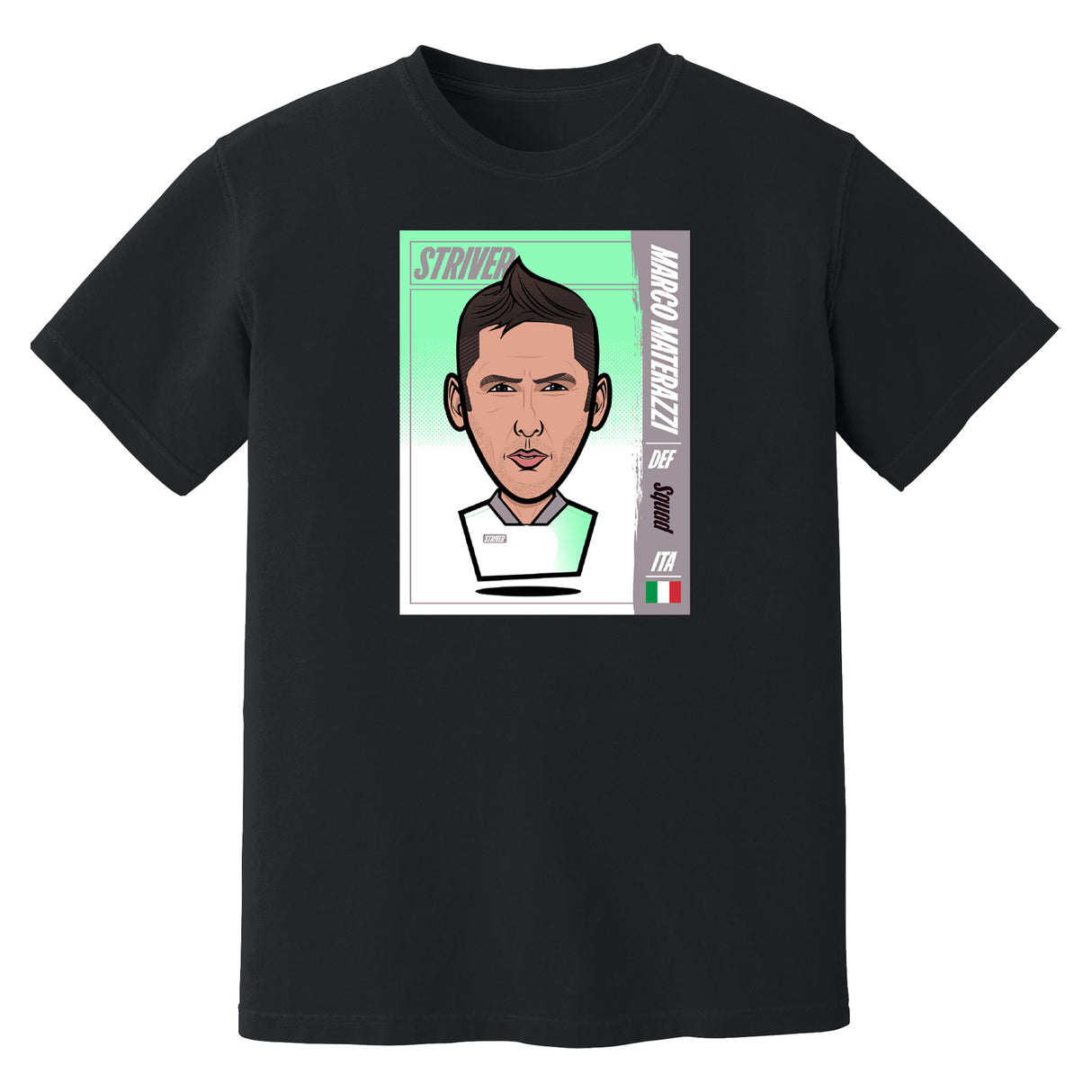 Marco Materazzi Squad Tee (Black)
