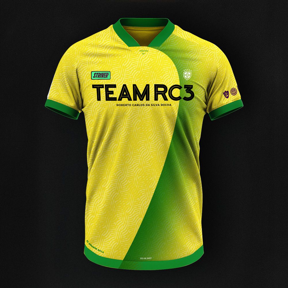 Roberto Carlos Strive Aid Match Football Shirt (Kids)